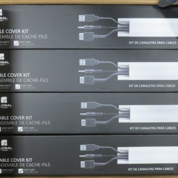 GLOBALTONE 150" WALL MOUNT WIRE COVER KITS - Picture 2 of 5